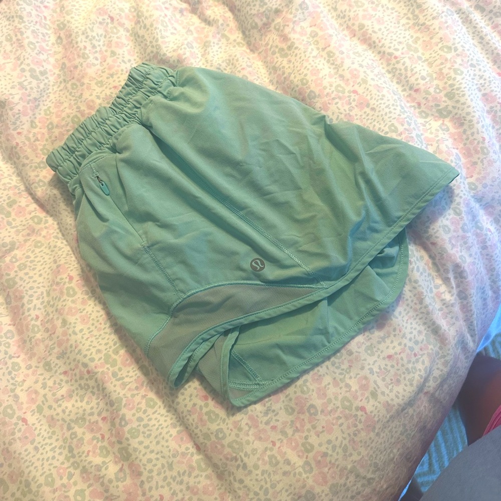 Lululemon Hotty Hot Shorts Icing Blue